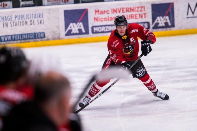 Photo hockey match Morzine-Avoriaz - Chamonix  le 25/10/2023