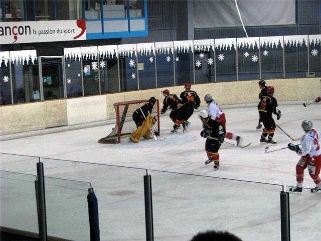 Photo hockey match Besançon - Annecy le 03/10/2009