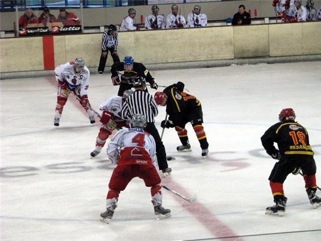 Photo hockey match Besançon - Annecy le 03/10/2009
