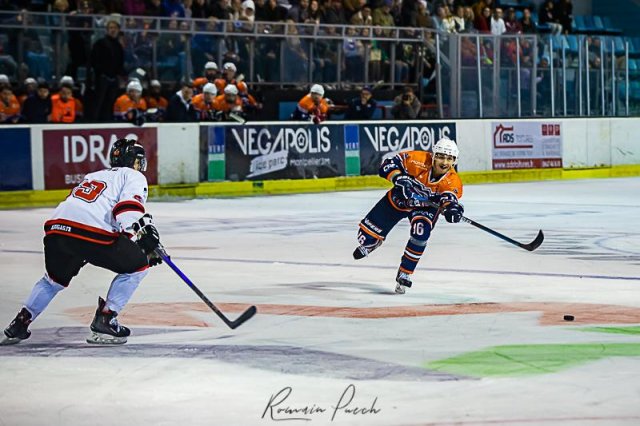 Photo hockey match Montpellier  - Toulouse-Blagnac le 24/10/2023