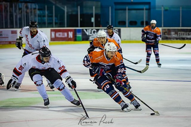 Photo hockey match Montpellier  - Toulouse-Blagnac le 24/10/2023