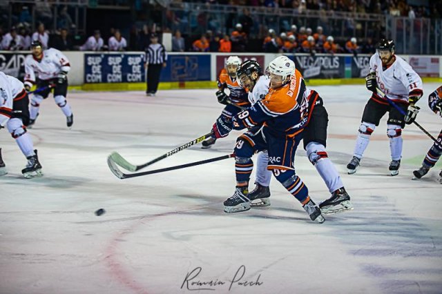 Photo hockey match Montpellier  - Toulouse-Blagnac le 24/10/2023