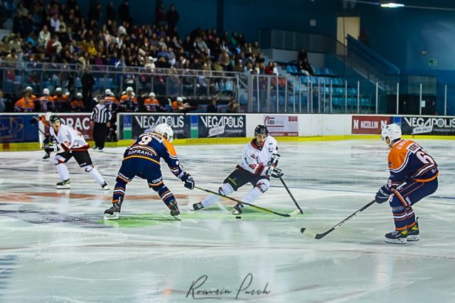 Photo hockey match Montpellier  - Toulouse-Blagnac le 24/10/2023