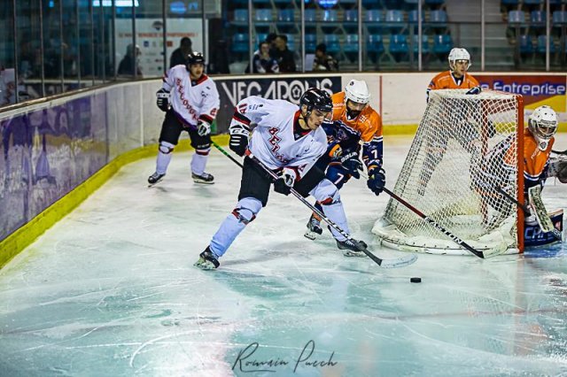Photo hockey match Montpellier  - Toulouse-Blagnac le 24/10/2023