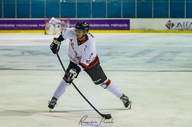 Photo hockey match Montpellier  - Toulouse-Blagnac le 24/10/2023