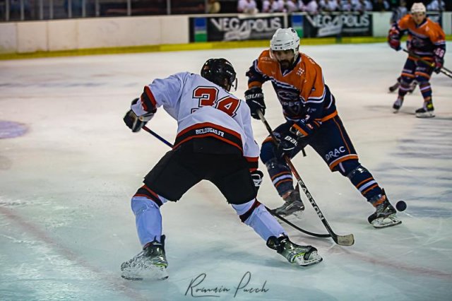 Photo hockey match Montpellier  - Toulouse-Blagnac le 24/10/2023