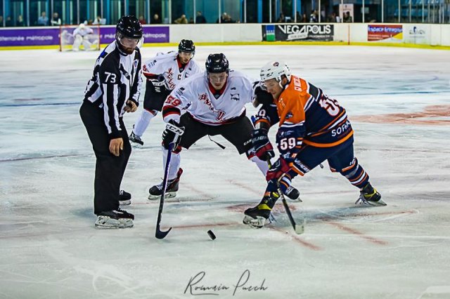 Photo hockey match Montpellier  - Toulouse-Blagnac le 24/10/2023