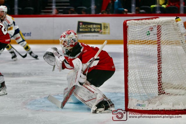 Photo hockey match Lausanne - Kloten le 27/10/2023