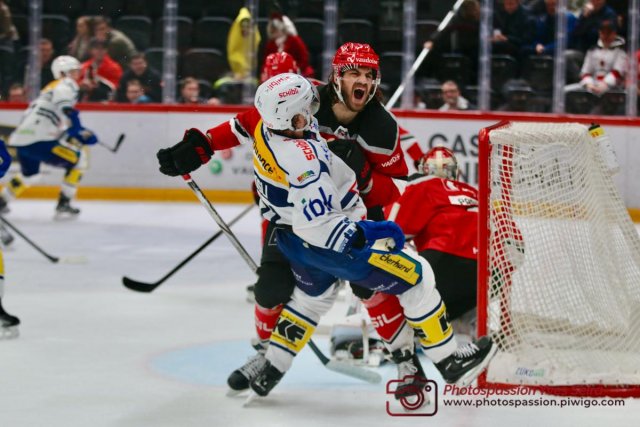 Photo hockey match Lausanne - Kloten le 27/10/2023