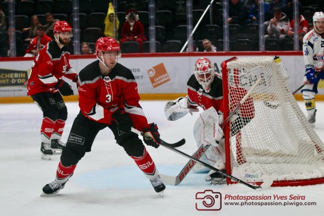 Photo hockey match Lausanne - Kloten le 27/10/2023