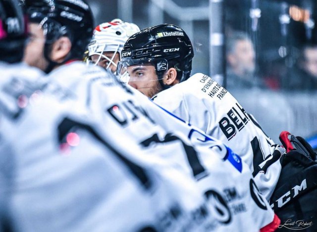 Photo hockey match Bordeaux - Amiens  le 27/10/2023