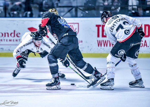 Photo hockey match Bordeaux - Amiens  le 27/10/2023