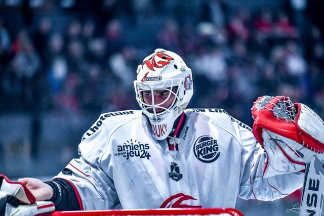 Photo hockey match Bordeaux - Amiens  le 27/10/2023
