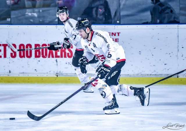 Photo hockey match Bordeaux - Amiens  le 27/10/2023