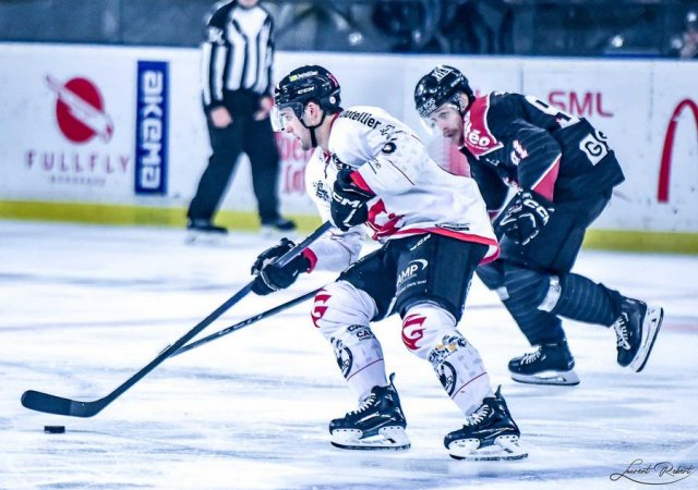 Photo hockey match Bordeaux - Amiens  le 27/10/2023
