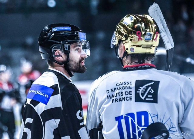 Photo hockey match Bordeaux - Amiens  le 27/10/2023