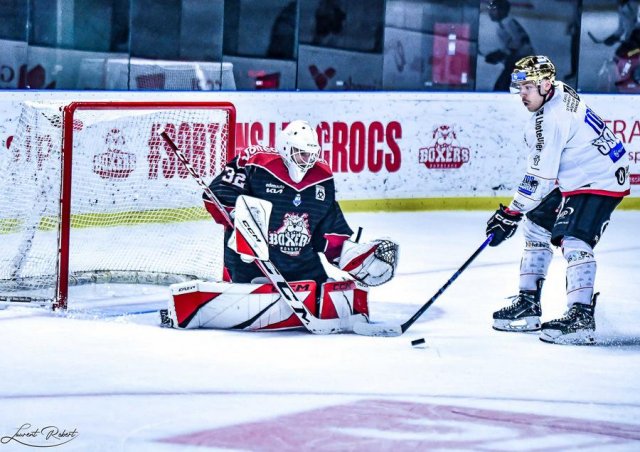 Photo hockey match Bordeaux - Amiens  le 27/10/2023