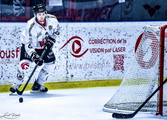 Photo hockey match Bordeaux - Amiens  le 27/10/2023