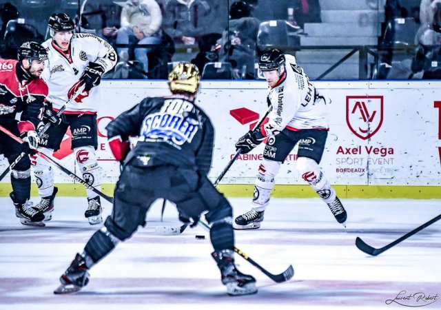 Photo hockey match Bordeaux - Amiens  le 27/10/2023