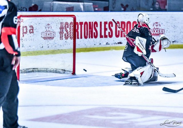 Photo hockey match Bordeaux - Amiens  le 27/10/2023