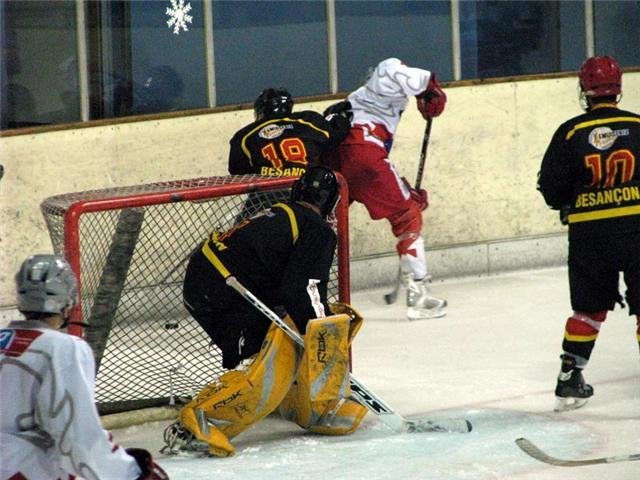 Photo hockey match Besançon - Annecy le 03/10/2009