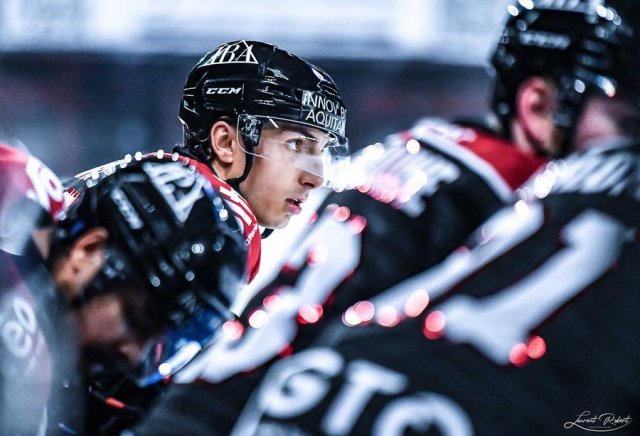 Photo hockey match Bordeaux - Amiens  le 27/10/2023