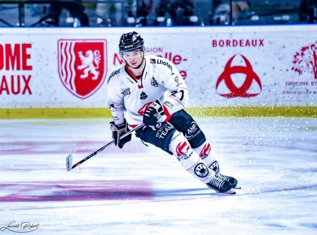 Photo hockey match Bordeaux - Amiens  le 27/10/2023