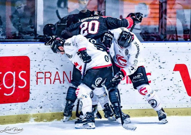 Photo hockey match Bordeaux - Amiens  le 27/10/2023