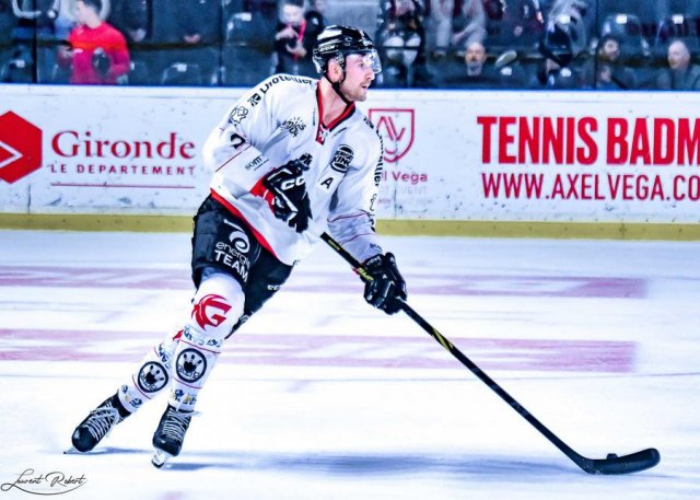 Photo hockey match Bordeaux - Amiens  le 27/10/2023