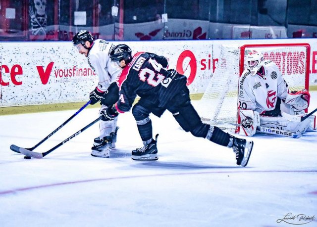 Photo hockey match Bordeaux - Amiens  le 27/10/2023
