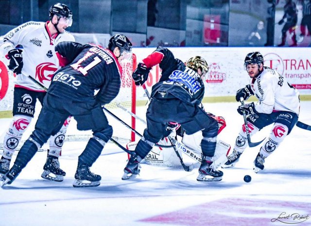 Photo hockey match Bordeaux - Amiens  le 27/10/2023