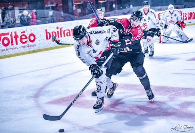 Photo hockey match Bordeaux - Amiens  le 27/10/2023