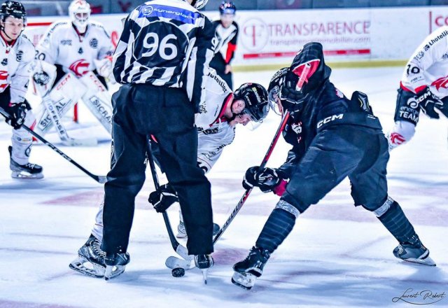 Photo hockey match Bordeaux - Amiens  le 27/10/2023