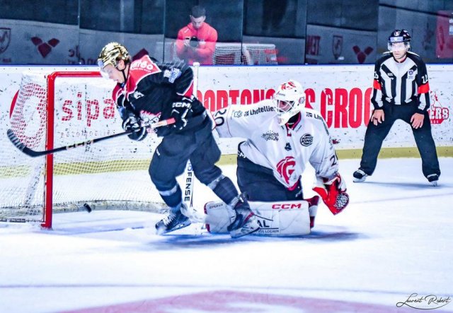 Photo hockey match Bordeaux - Amiens  le 27/10/2023