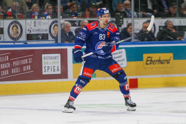 Photo hockey match Zürich - Lugano le 27/10/2023