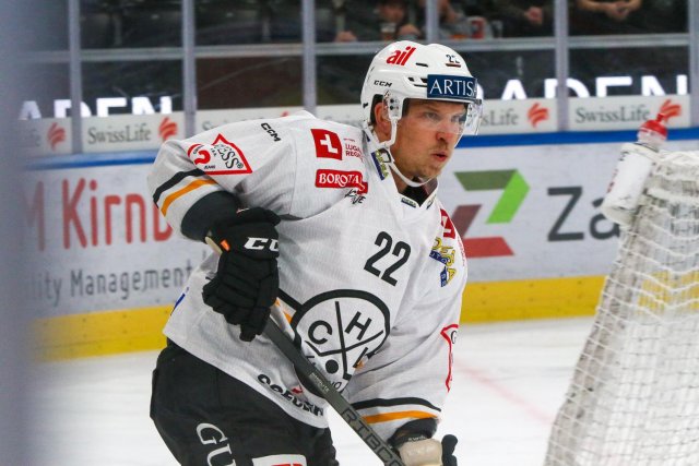 Photo hockey match Zürich - Lugano le 27/10/2023