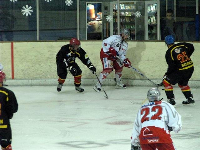 Photo hockey match Besançon - Annecy le 03/10/2009