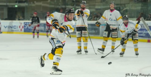 Photo hockey match Anglet - Rouen le 27/10/2023