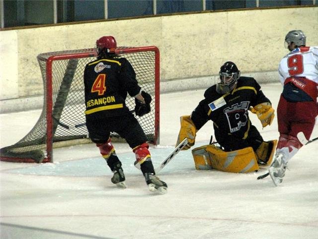 Photo hockey match Besançon - Annecy le 03/10/2009