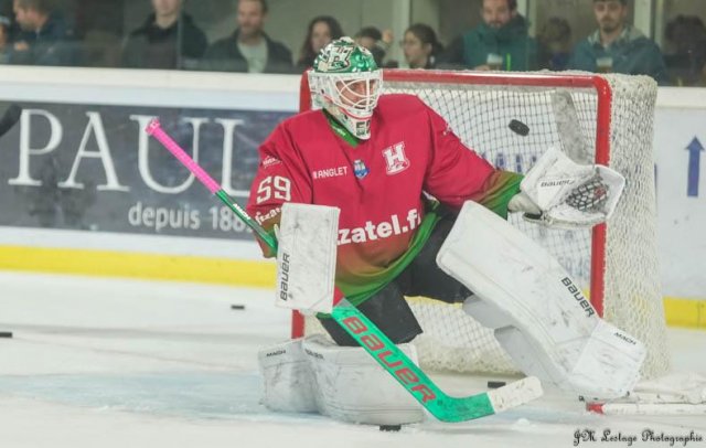 Photo hockey match Anglet - Rouen le 27/10/2023