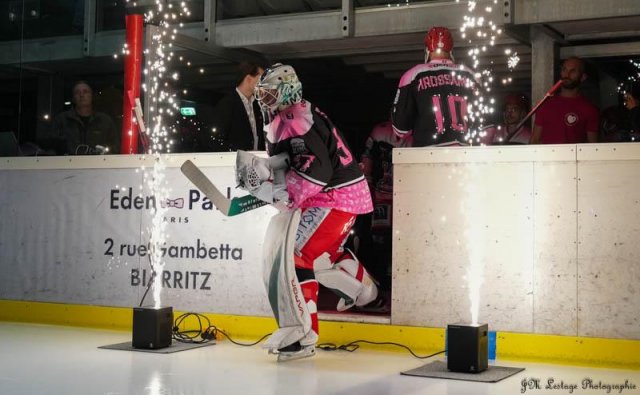 Photo hockey match Anglet - Rouen le 27/10/2023