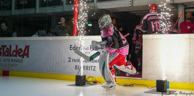 Photo hockey match Anglet - Rouen le 27/10/2023
