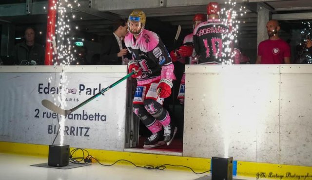 Photo hockey match Anglet - Rouen le 27/10/2023