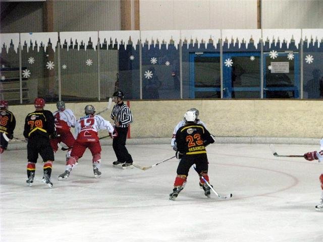 Photo hockey match Besançon - Annecy le 03/10/2009