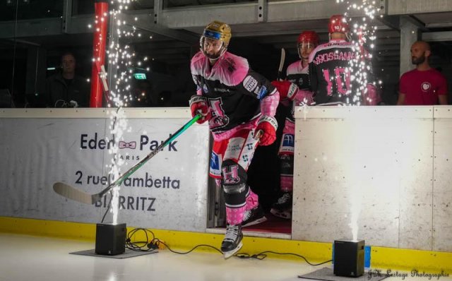 Photo hockey match Anglet - Rouen le 27/10/2023