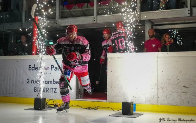 Photo hockey match Anglet - Rouen le 27/10/2023
