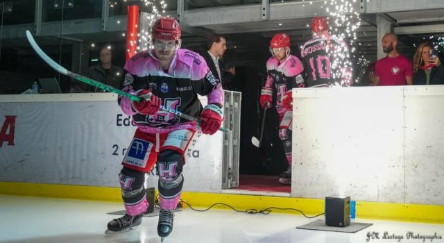 Photo hockey match Anglet - Rouen le 27/10/2023