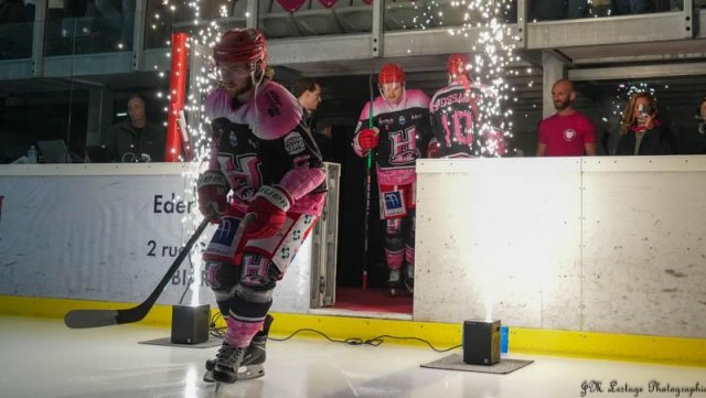 Photo hockey match Anglet - Rouen le 27/10/2023