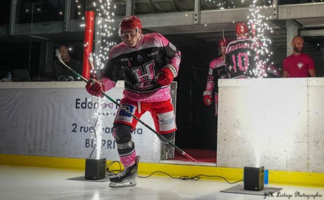Photo hockey match Anglet - Rouen le 27/10/2023