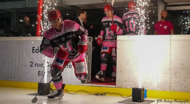 Photo hockey match Anglet - Rouen le 27/10/2023